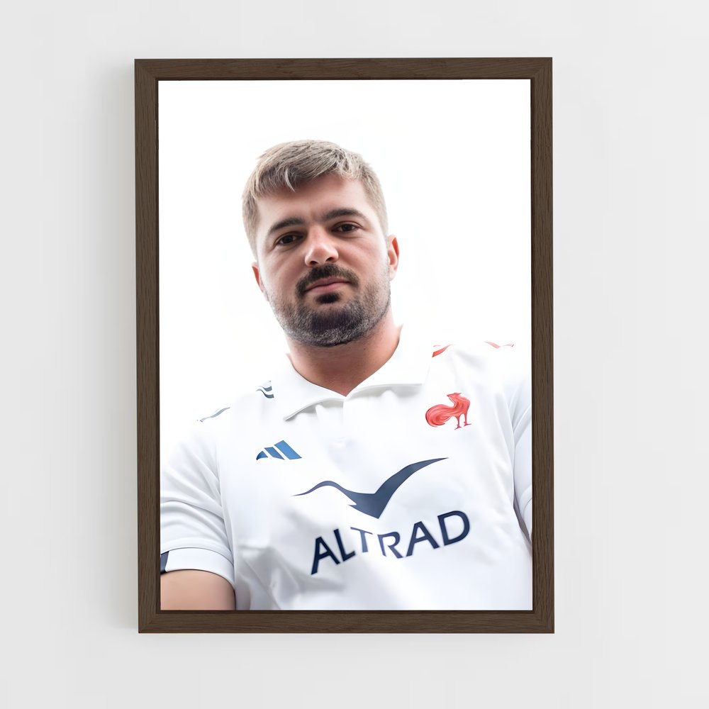 Poster Gregory alldritt authentiques – affiche Rugby (vue 5)